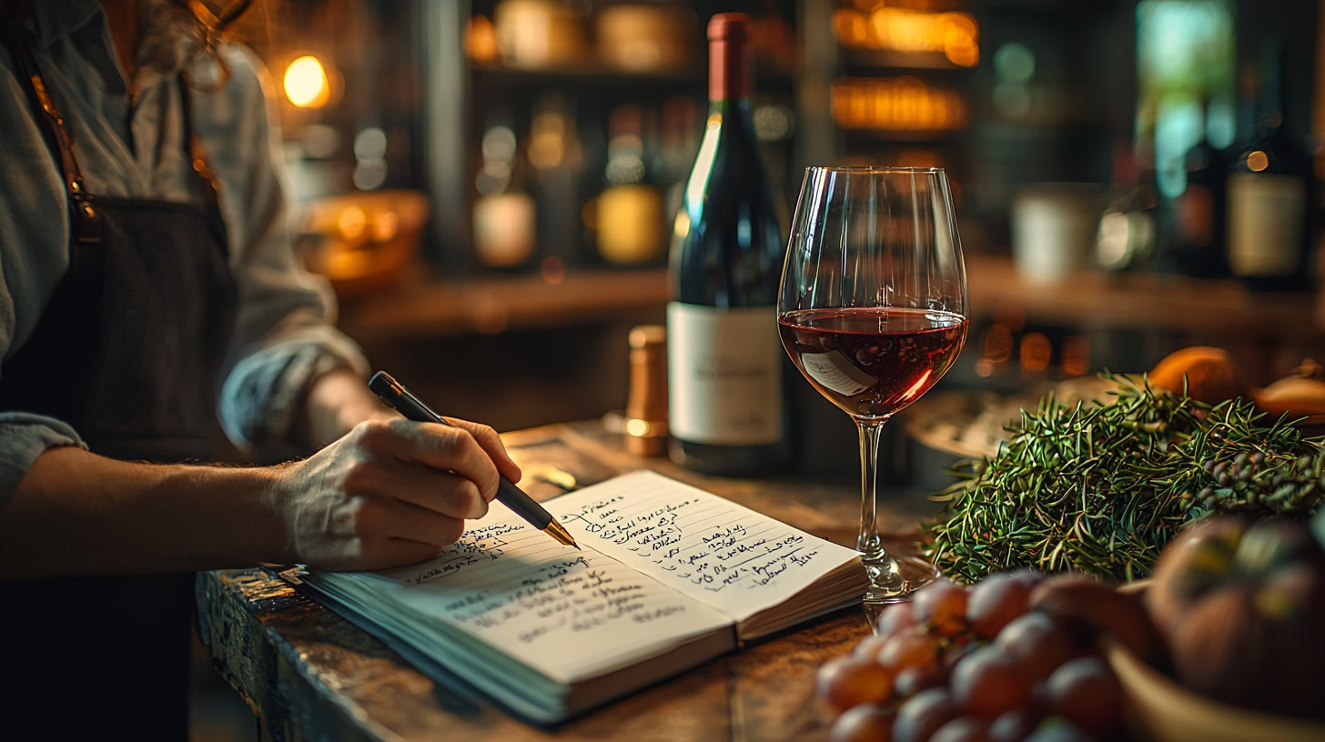 Mystery shopping e audit esperienza cliente in cantina con quaderno